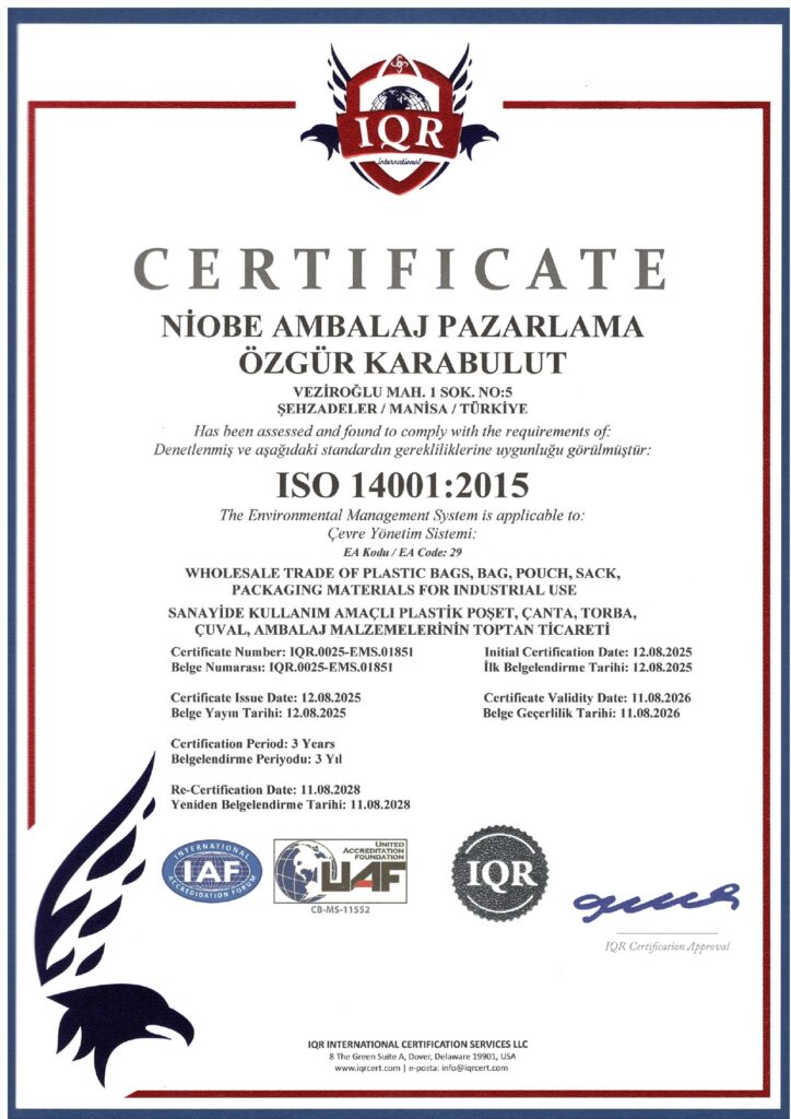 nİobe ambalaj iso 14001 page 0001